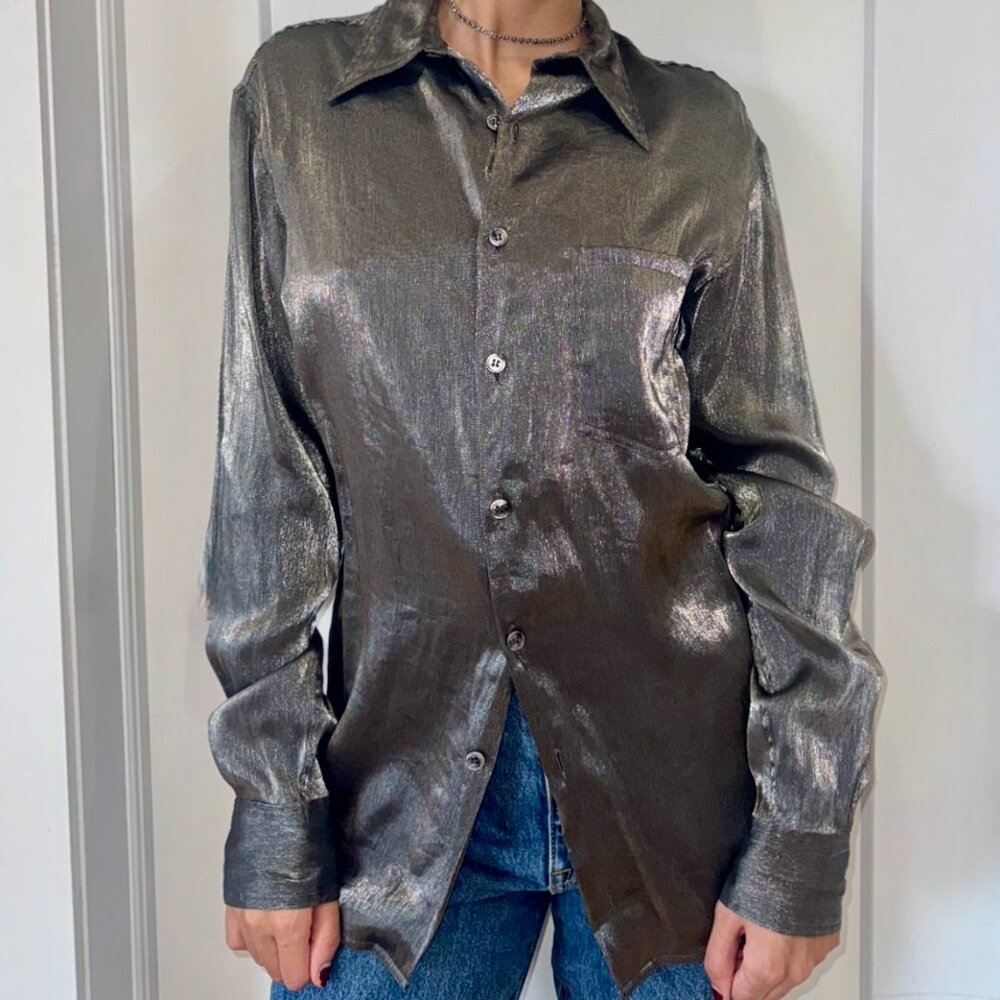 Vintage Dubuc Silver Shirt